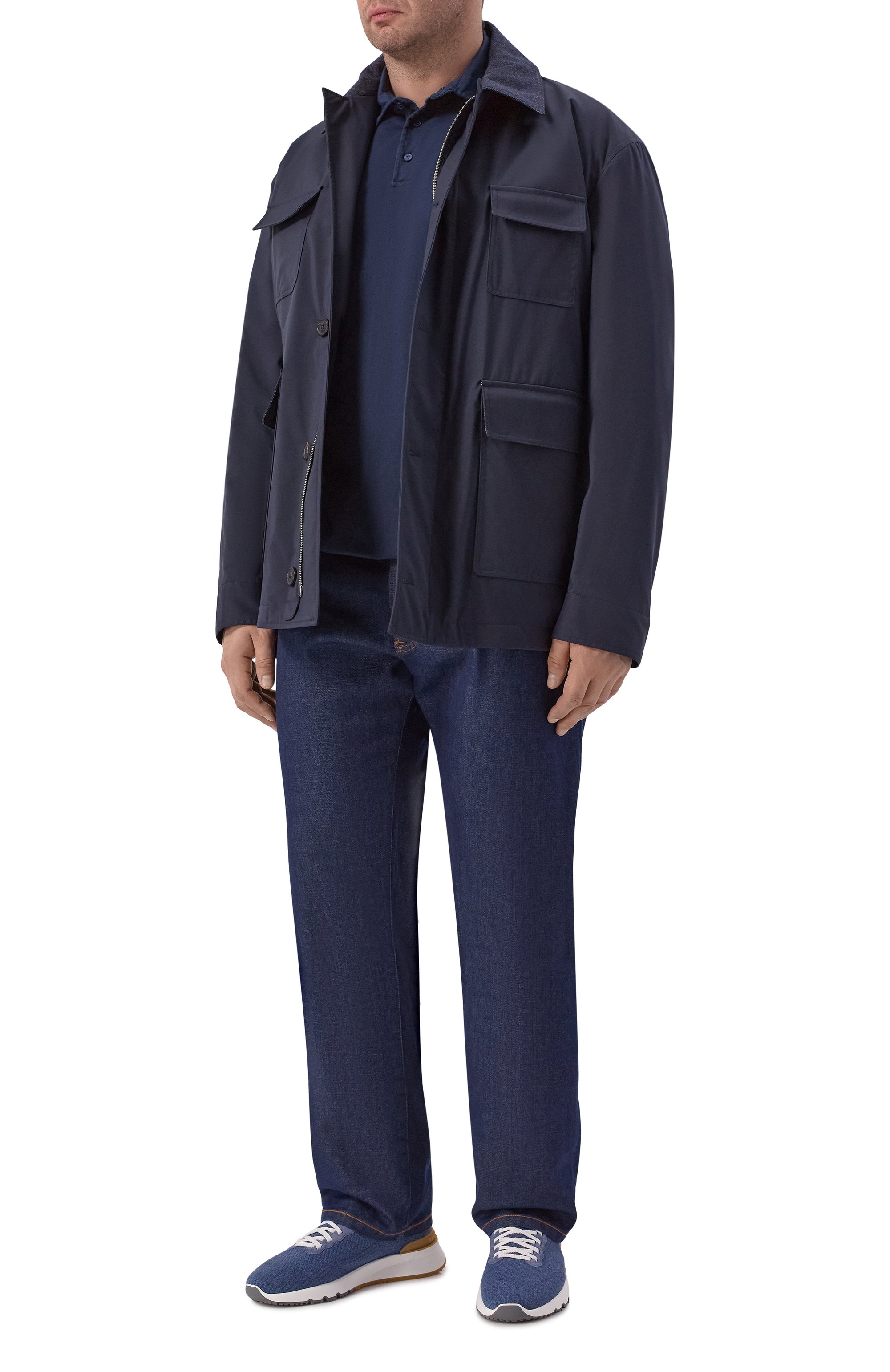 Хлопковое поло PAUL&SHARK, арт. 26411245, фото 2