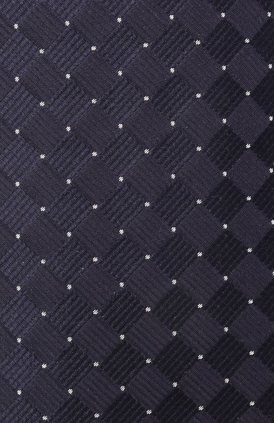 Шелковый галстук LANVIN темно-синего цвета по цене 12600 руб., арт. 2145/TIE, фото 3 Шелковый галстук LANVIN, арт. 2145/TIE, фото 3