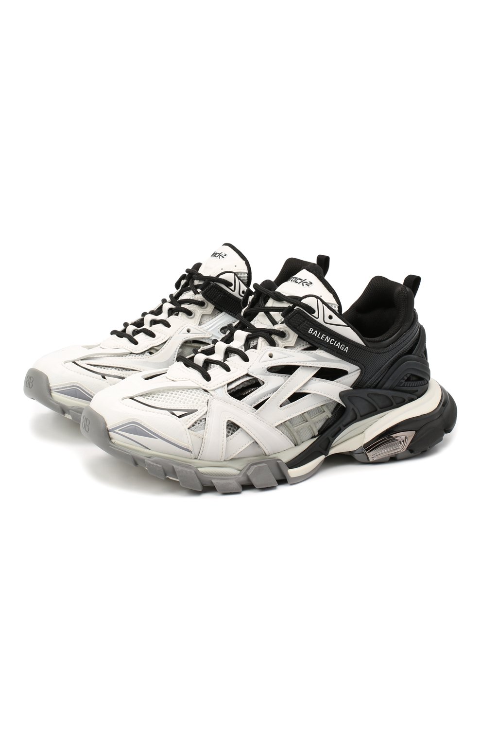 Комбинированные кроссовки track.2 BALENCIAGA, арт. 568614/W2GN3, фото 1