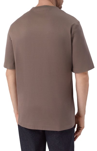 Хлопковая футболка ZILLI, арт. TSR030M0100VZMRB0, фото 4