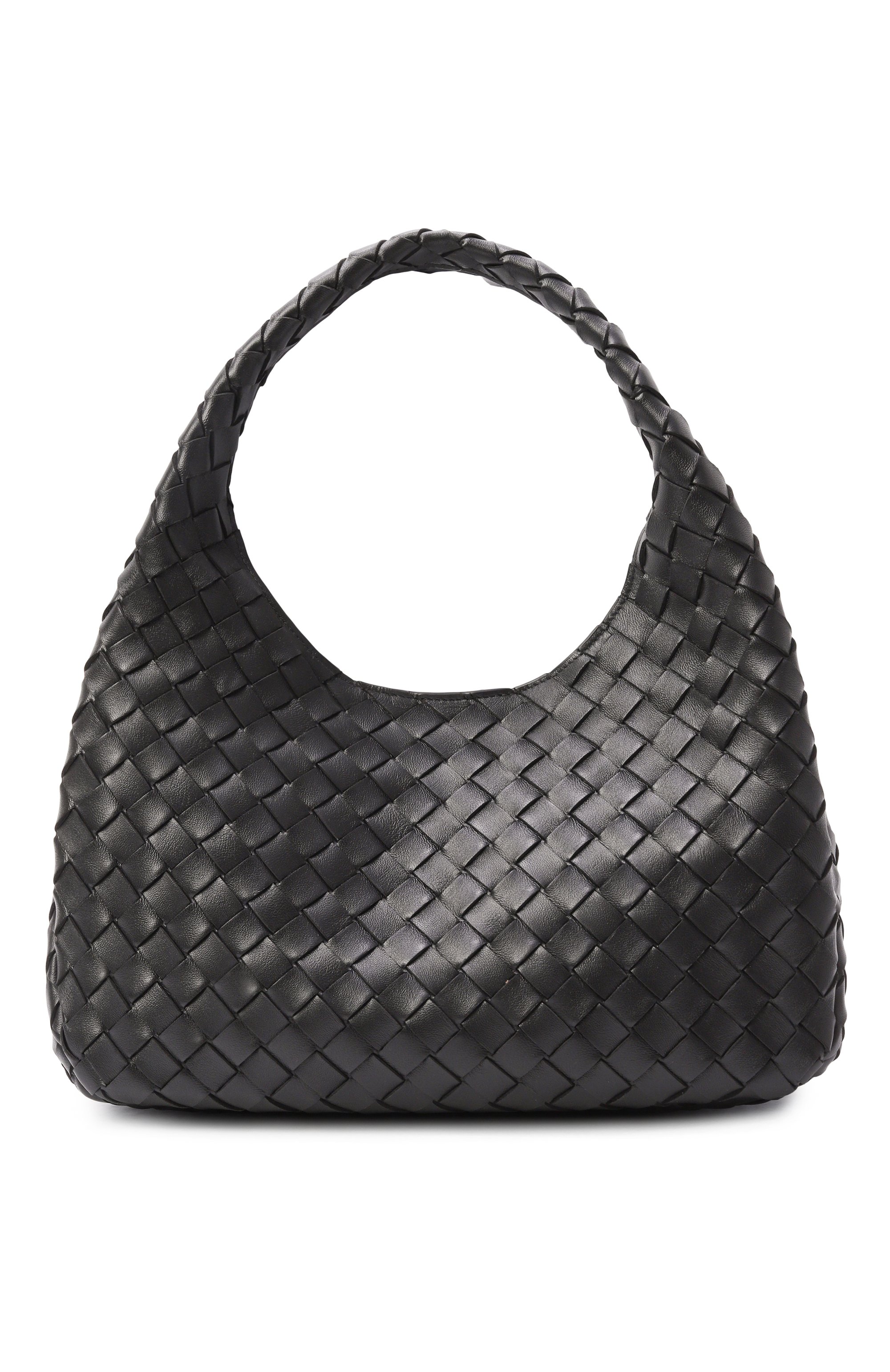 Сумка campana medium BOTTEGA VENETA черного цвета по цене 512000 руб., арт. 844249/V4SC0, фото 1 Сумка campana medium BOTTEGA VENETA, арт. 844249/V4SC0, фото 1