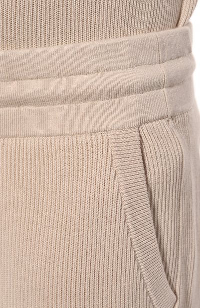 Хлопковые джоггеры BRUNELLO CUCINELLI, арт. M2920B2310, фото 5