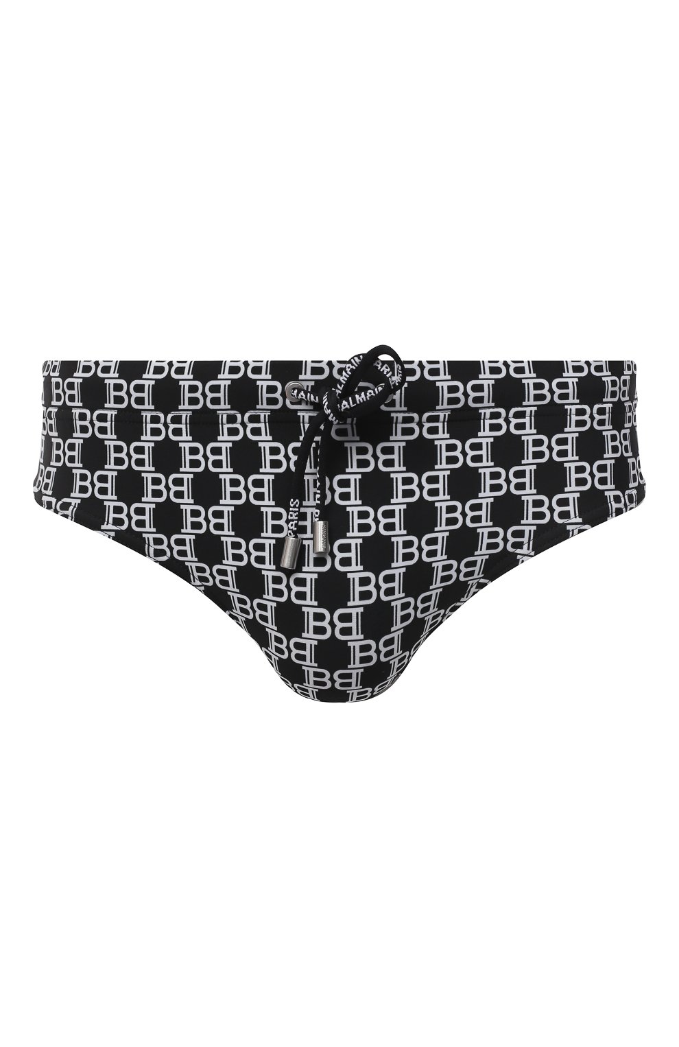 Плавки BALMAIN черно-белого цвета по цене 23600 руб., арт. BWB210050, фото 1 Плавки BALMAIN, арт. BWB210050, фото 1
