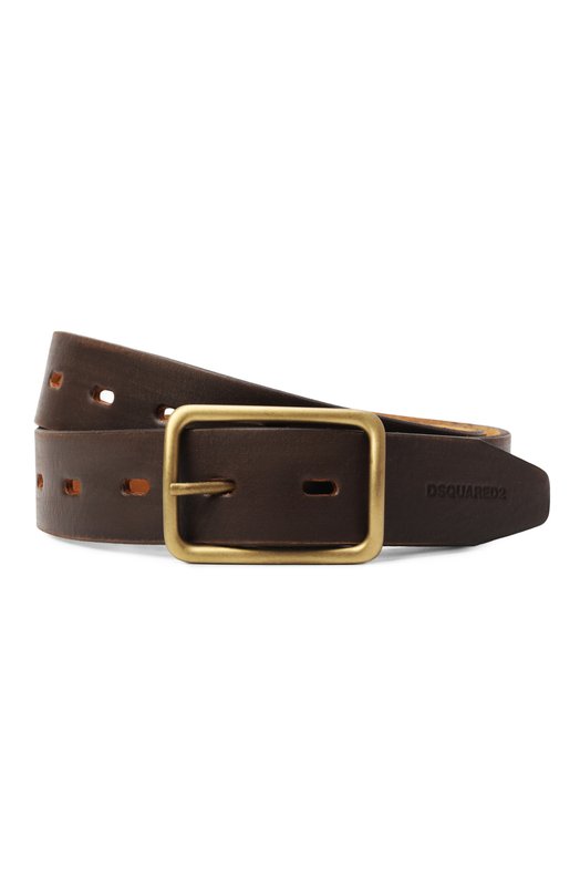 Кожаный ремень Dsquared2 BEM0590/12900001 Коричневый BEM0590/12900001