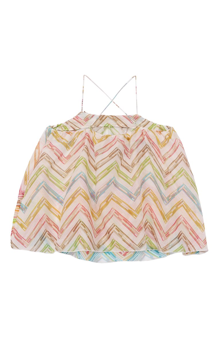 Топ из хлопка и шелка MISSONI, арт. MW5B02/K0235/6-10, фото 1