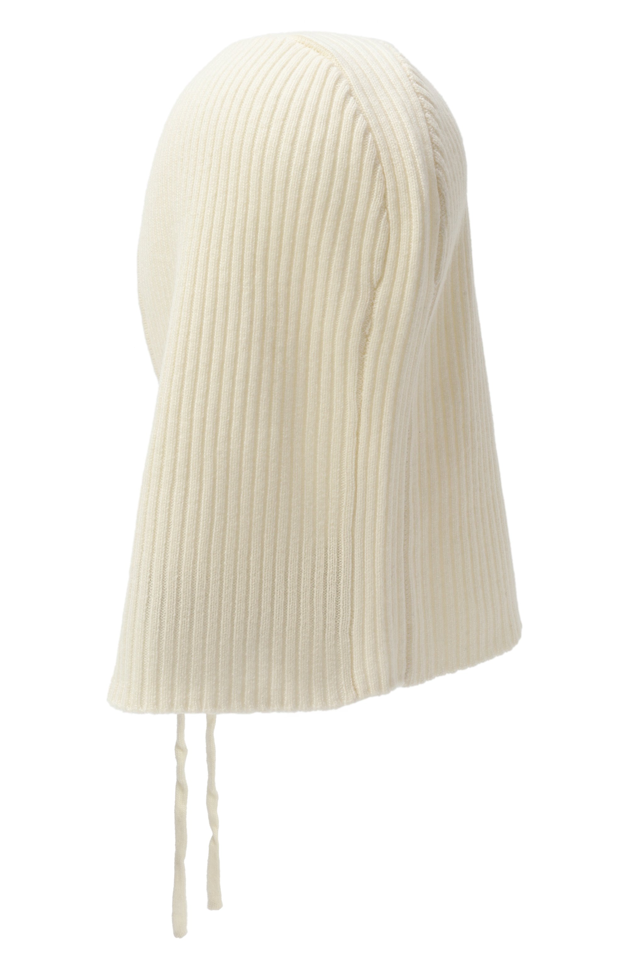 Капор из шерсти и кашемира YVES SALOMON белого цвета по цене 18200 руб., арт. 26WKA500XXMACL, фото 2 Капор из шерсти и кашемира YVES SALOMON, арт. 26WKA500XXMACL, фото 2