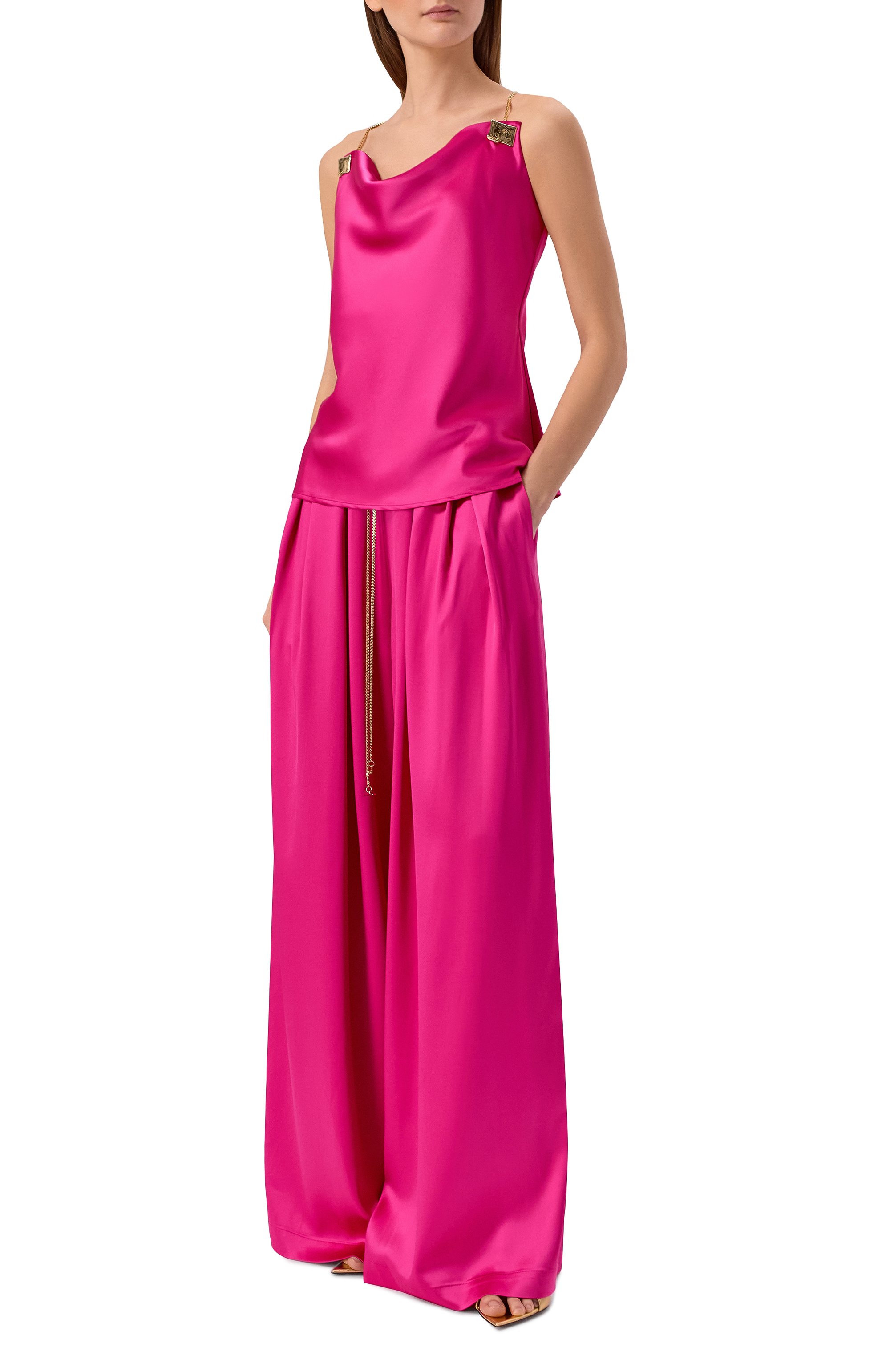 Атласные брюки DANAME, арт. 326SS3807A, фото 2