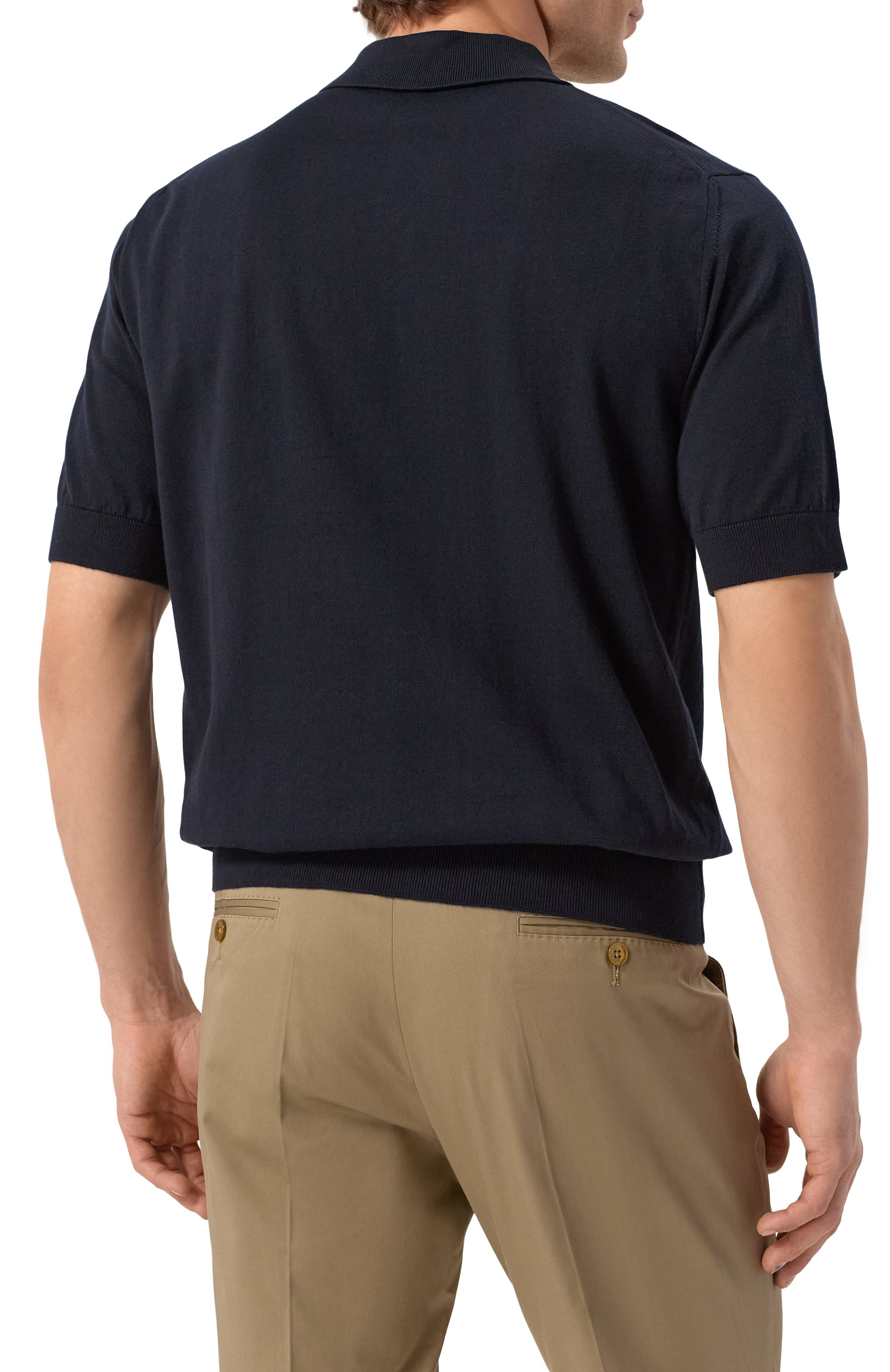 Хлопковое поло DOLCE & GABBANA, арт. GXZ02Z/JBCG3, фото 4