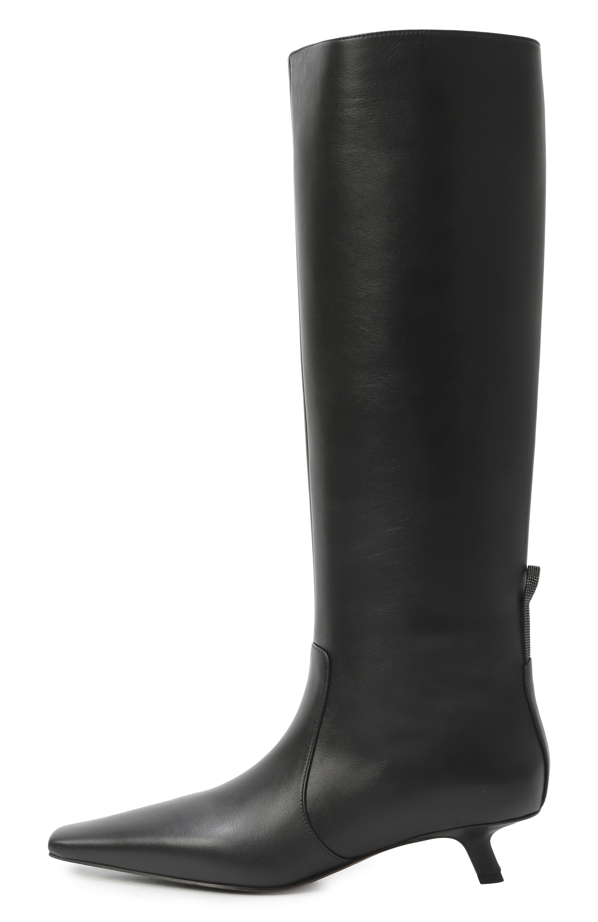 Кожаные сапоги BRUNELLO CUCINELLI, арт. MZSKC3057P, фото 4