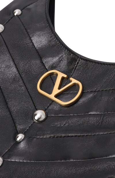 Сумка hoboho small VALENTINO черного цвета по цене 329000 руб., арт. 8W2B0S63/PXJ, фото 3 Сумка hoboho small VALENTINO, арт. 8W2B0S63/PXJ, фото 3