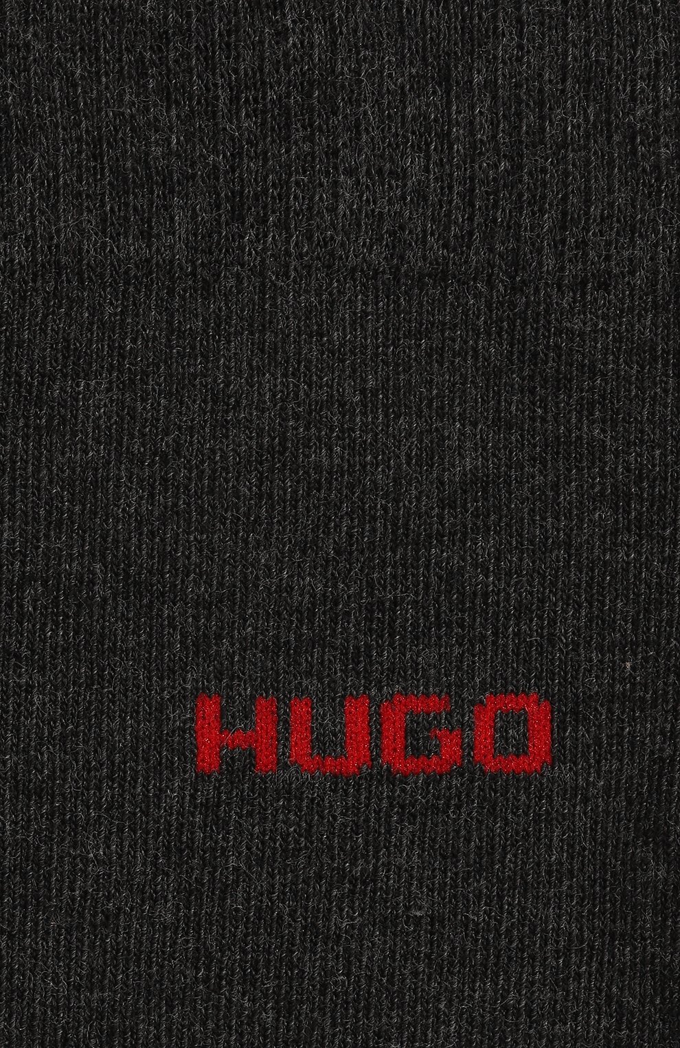 Комплект из двух пар носков HUGO темно-серого цвета по цене 1900 руб., арт. 50468099, фото 2 Комплект из двух пар носков HUGO, арт. 50468099, фото 2