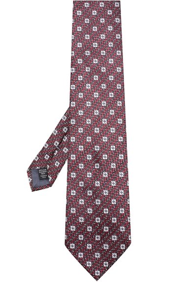 Шелковый галстук с узором ZEGNA, арт. Z2E72/1XW, фото 2