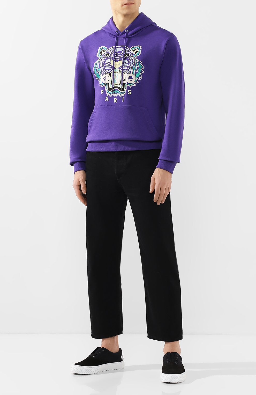 Хлопковое худи KENZO, арт. FA55SW4154XA, фото 2