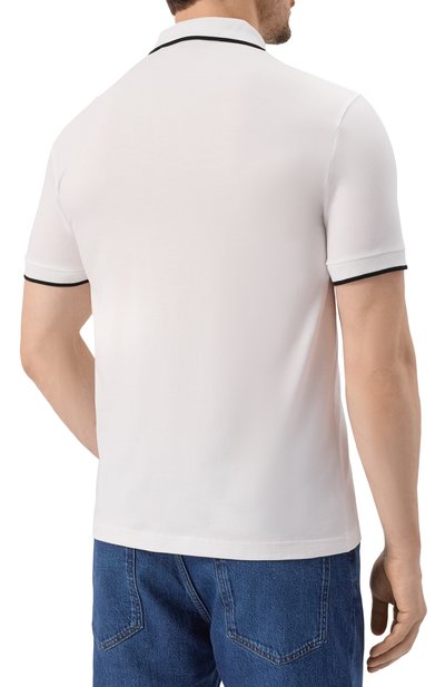 Хлопковое поло BOSS ORANGE, арт. 50507699, фото 4