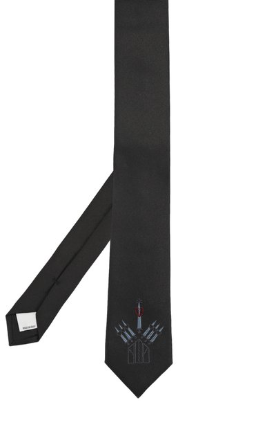 Шелковый галстук с вышивкой VALENTINO, арт. NU2EV143/LBP, фото 2