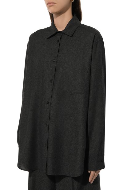 Рубашка из шерсти и вискозы THE ANDAMANE, арт. T160901B/TNW045, фото 3