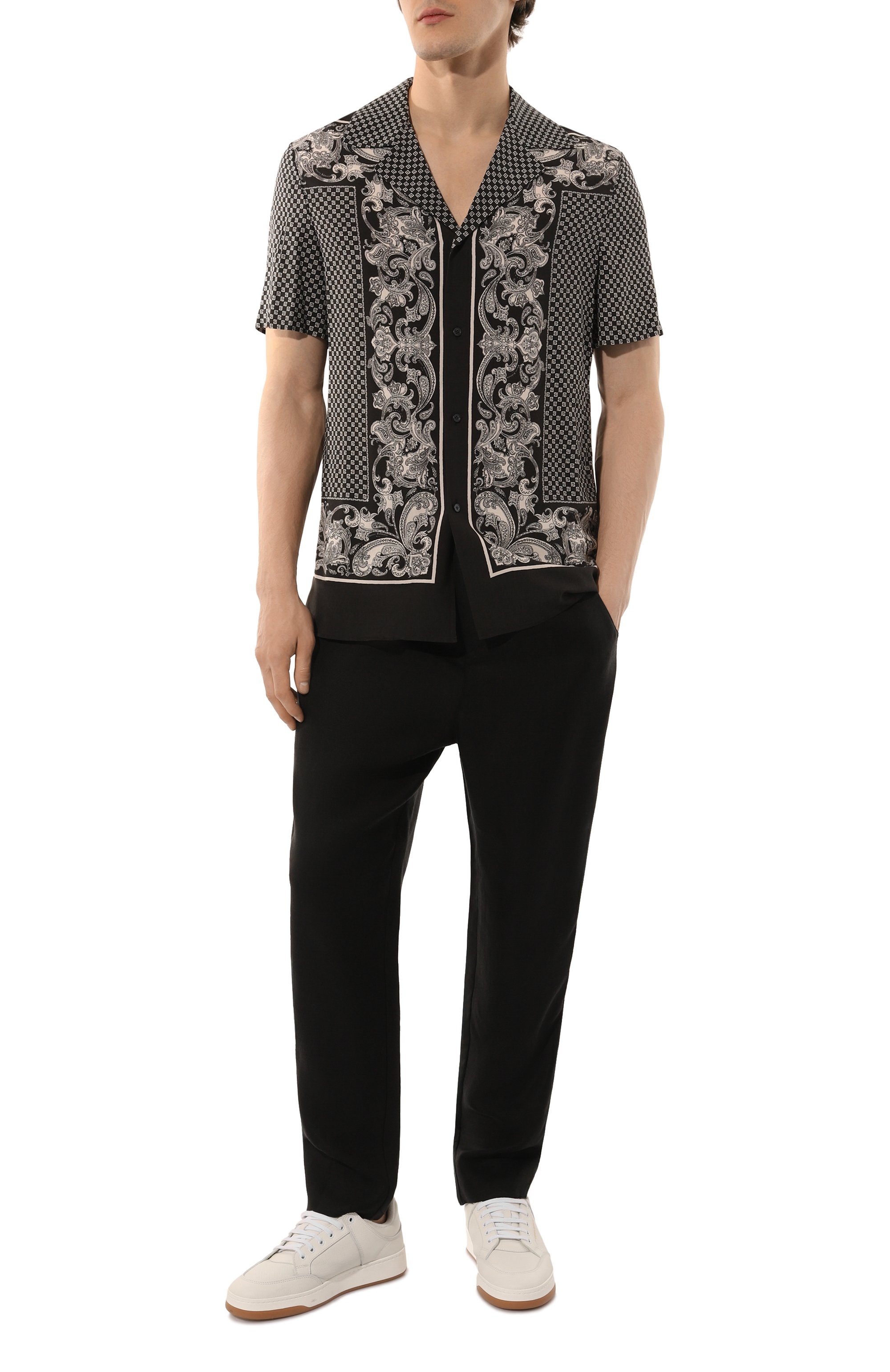 Рубашка из вискозы BALMAIN, арт. CH1HR095/VE23, фото 2