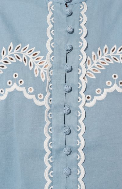 Хлопковая блузка ZIMMERMANN, арт. 8432TRS243, фото 5