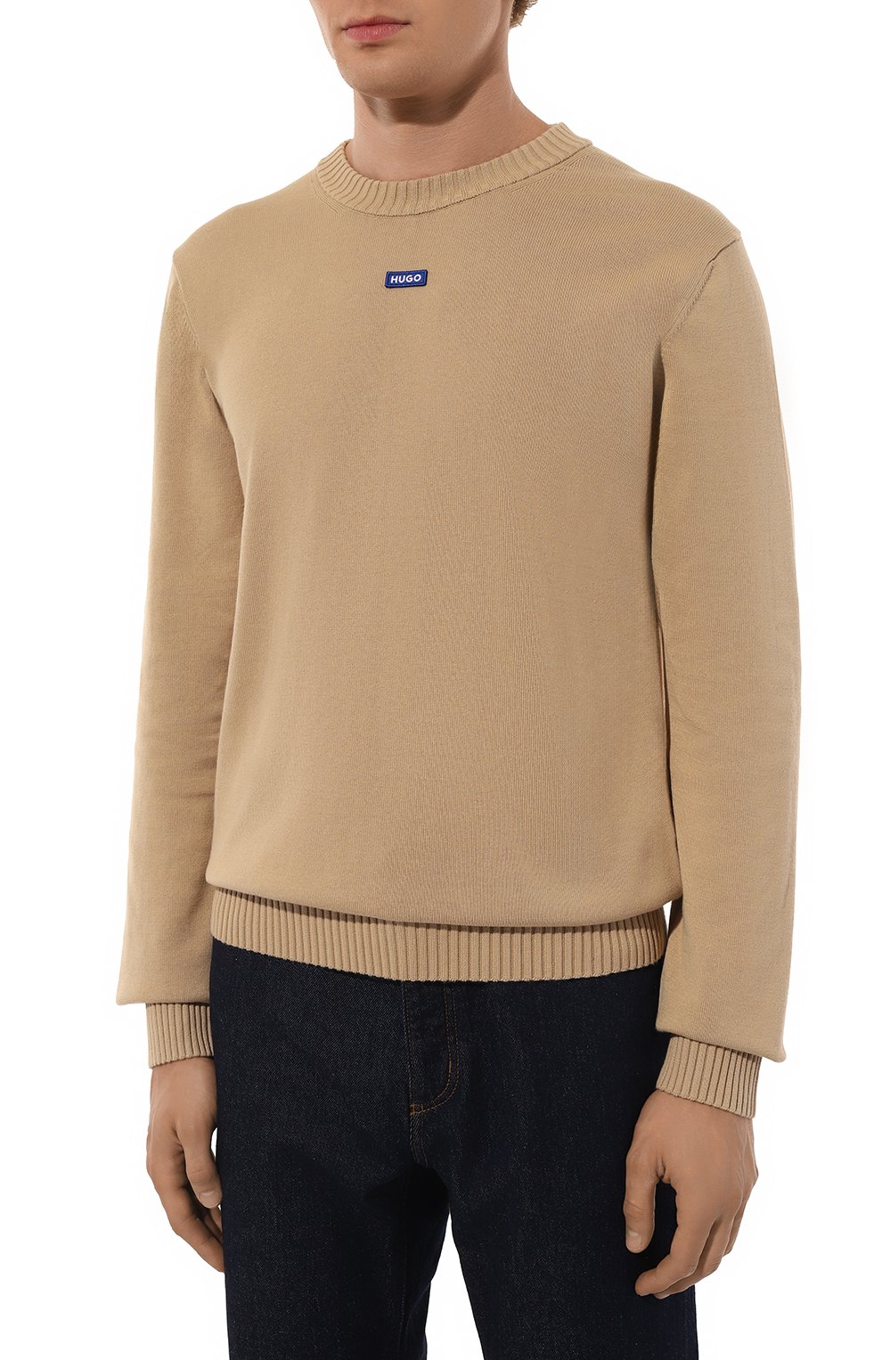 Хлопковый джемпер HUGO BLUE, арт. 50514698, фото 3
