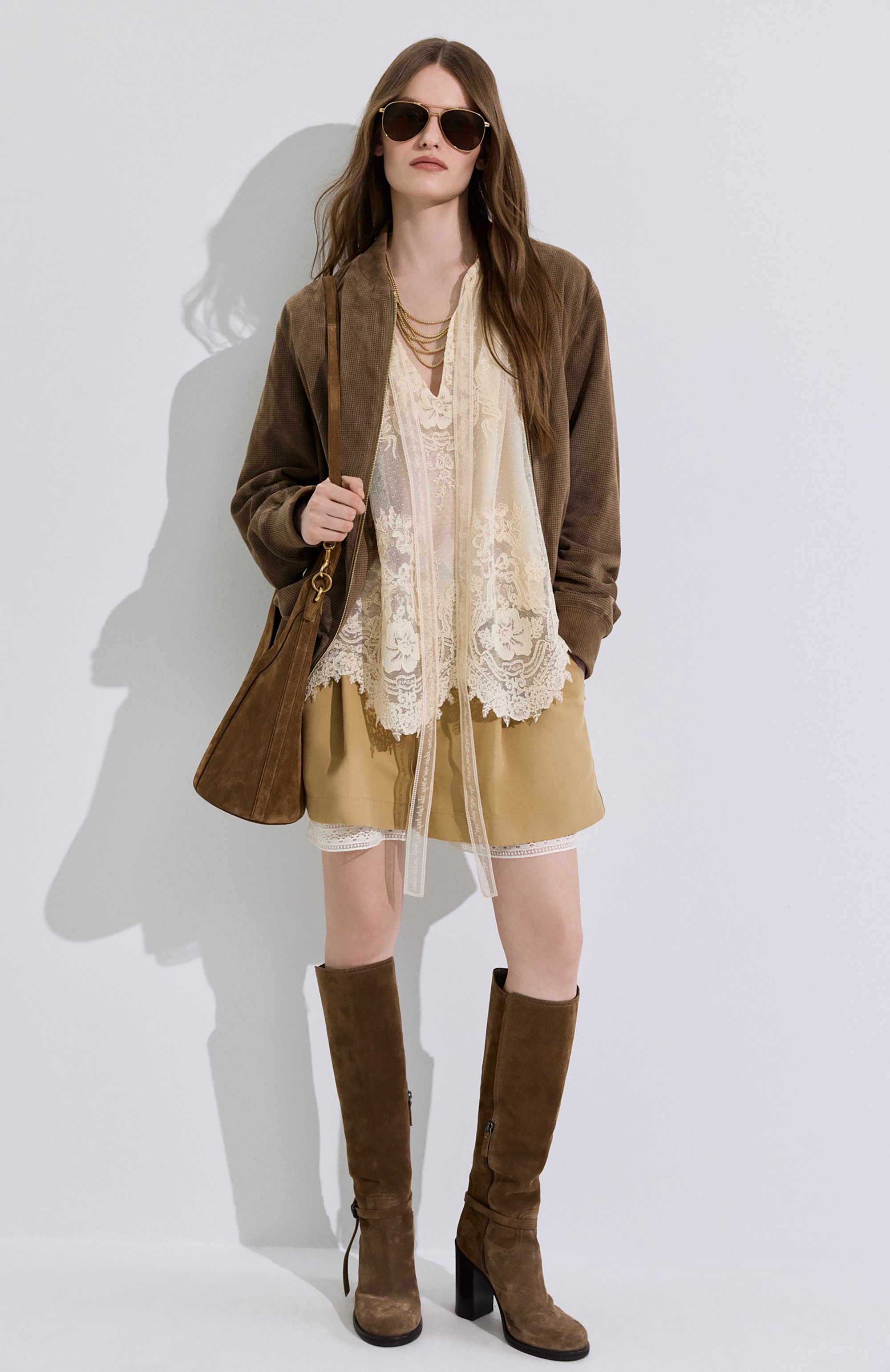 Шелковые шорты ANN DEMEULEMEESTER, арт. B0013990/FA731, фото 6