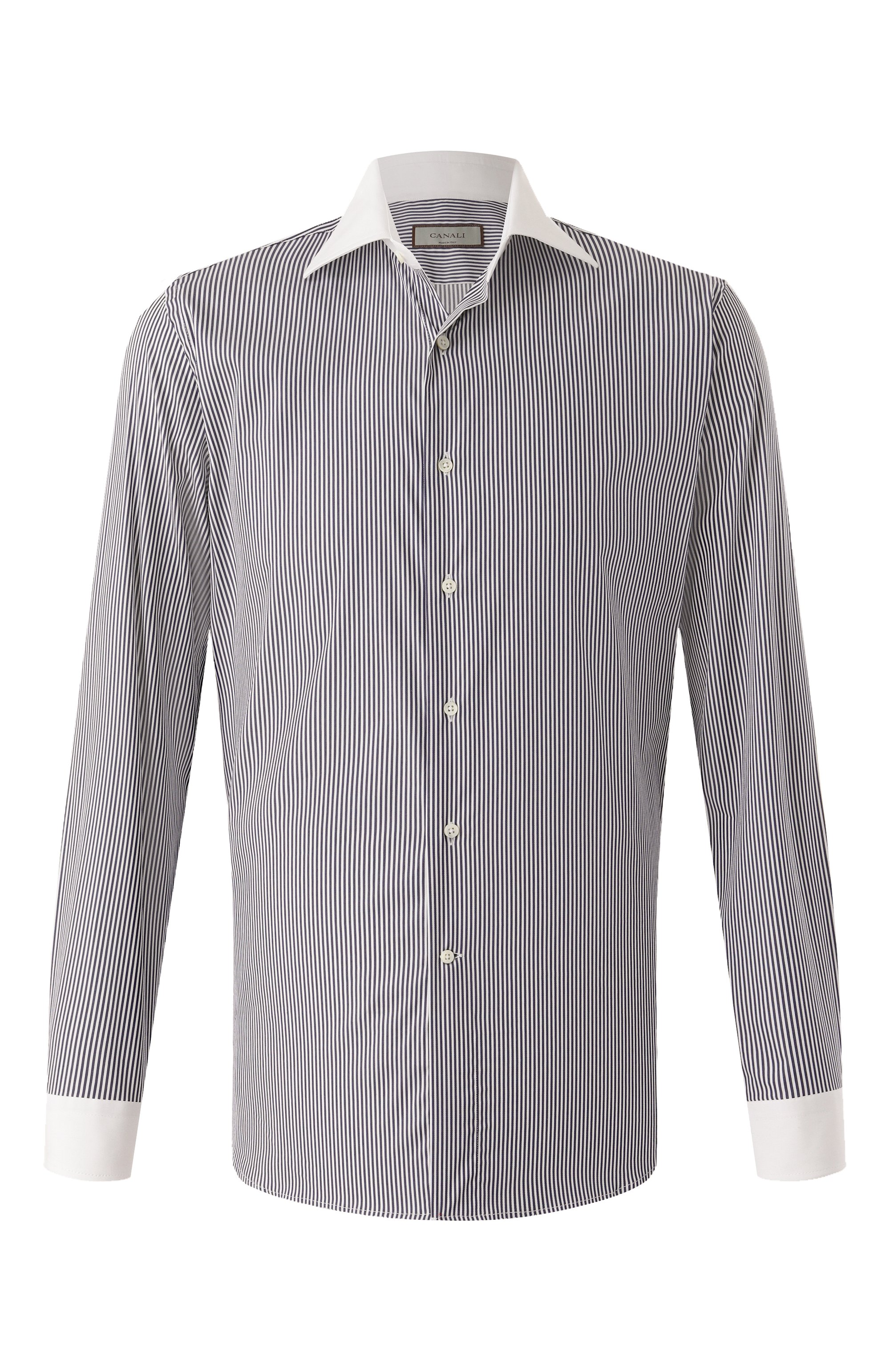 Хлопковая сорочка CANALI, арт. CCLX018WH/GD03294, фото 1