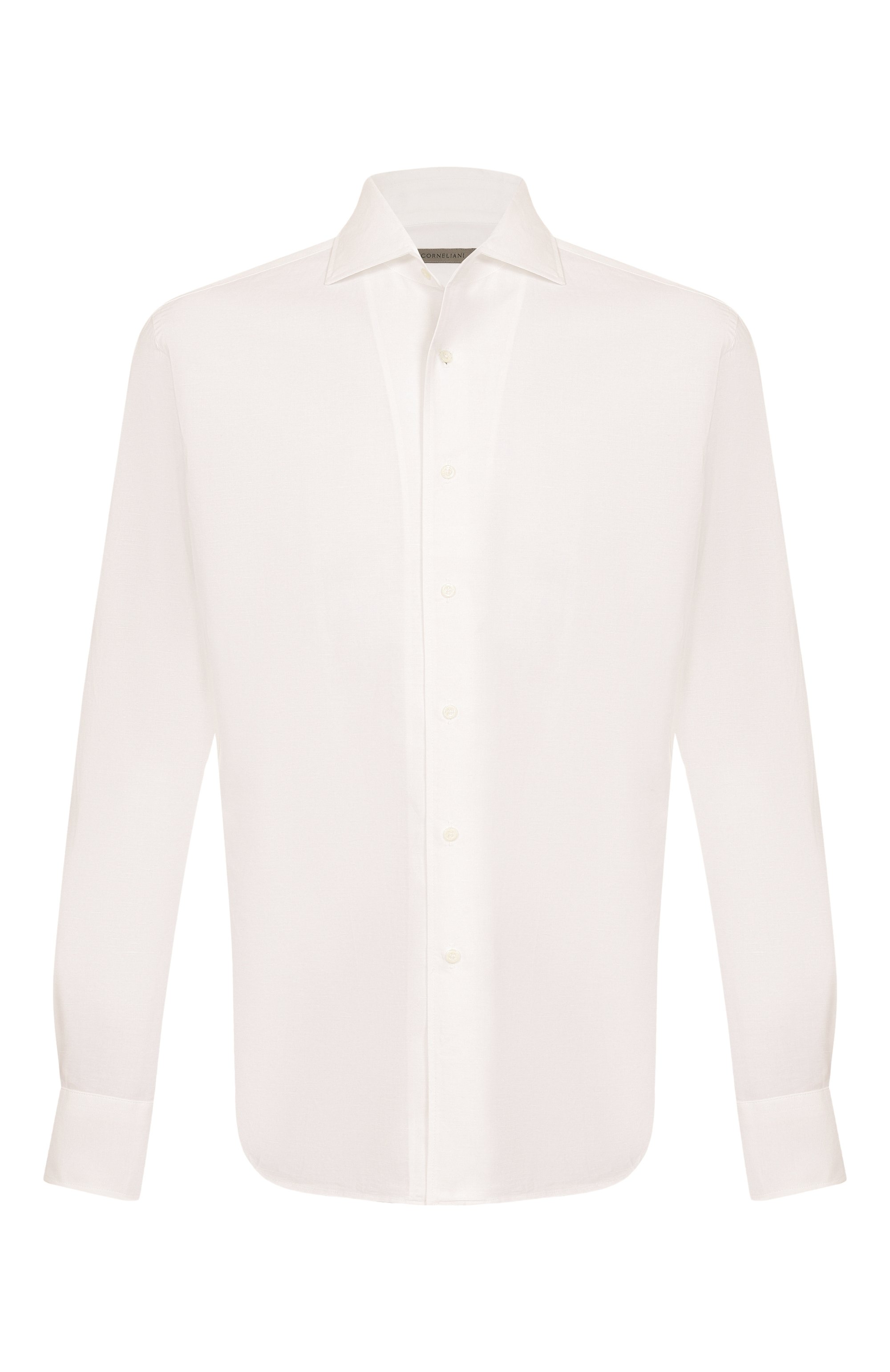 Сорочка из хлопка и льна CORNELIANI, арт. 25P156-2511174, фото 1