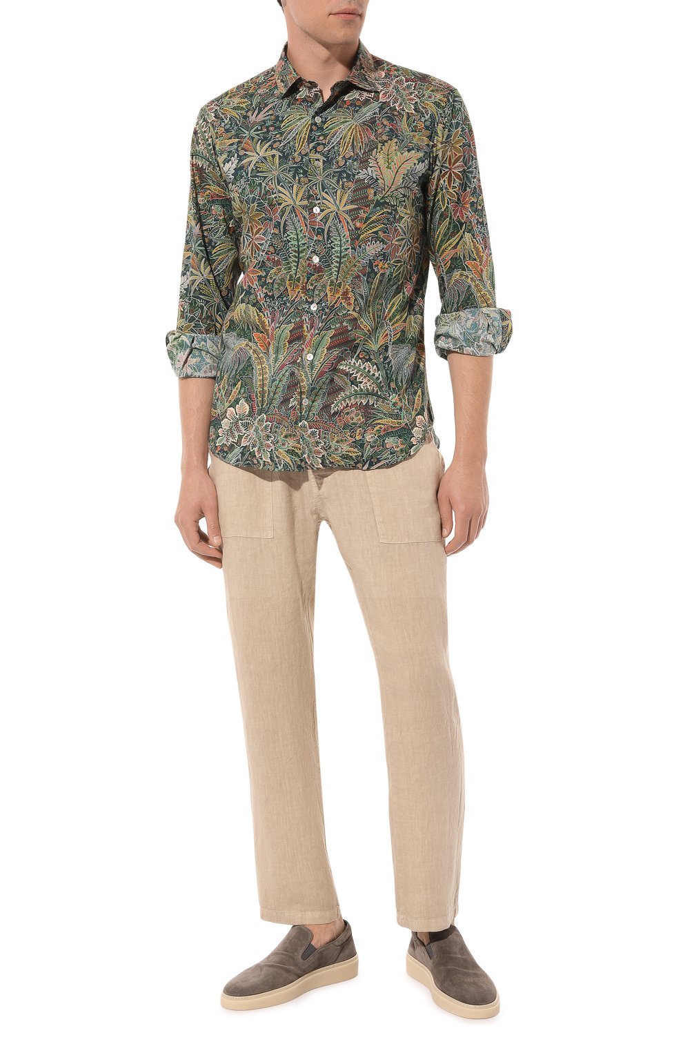 Хлопковая рубашка MC2 SAINT BARTH, арт. STBM/SIKELIA/06558D, фото 2