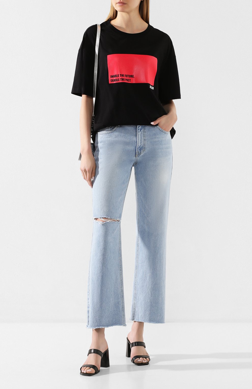 Хлопковая футболка MSGM, арт. 2845MDM07 207228, фото 2
