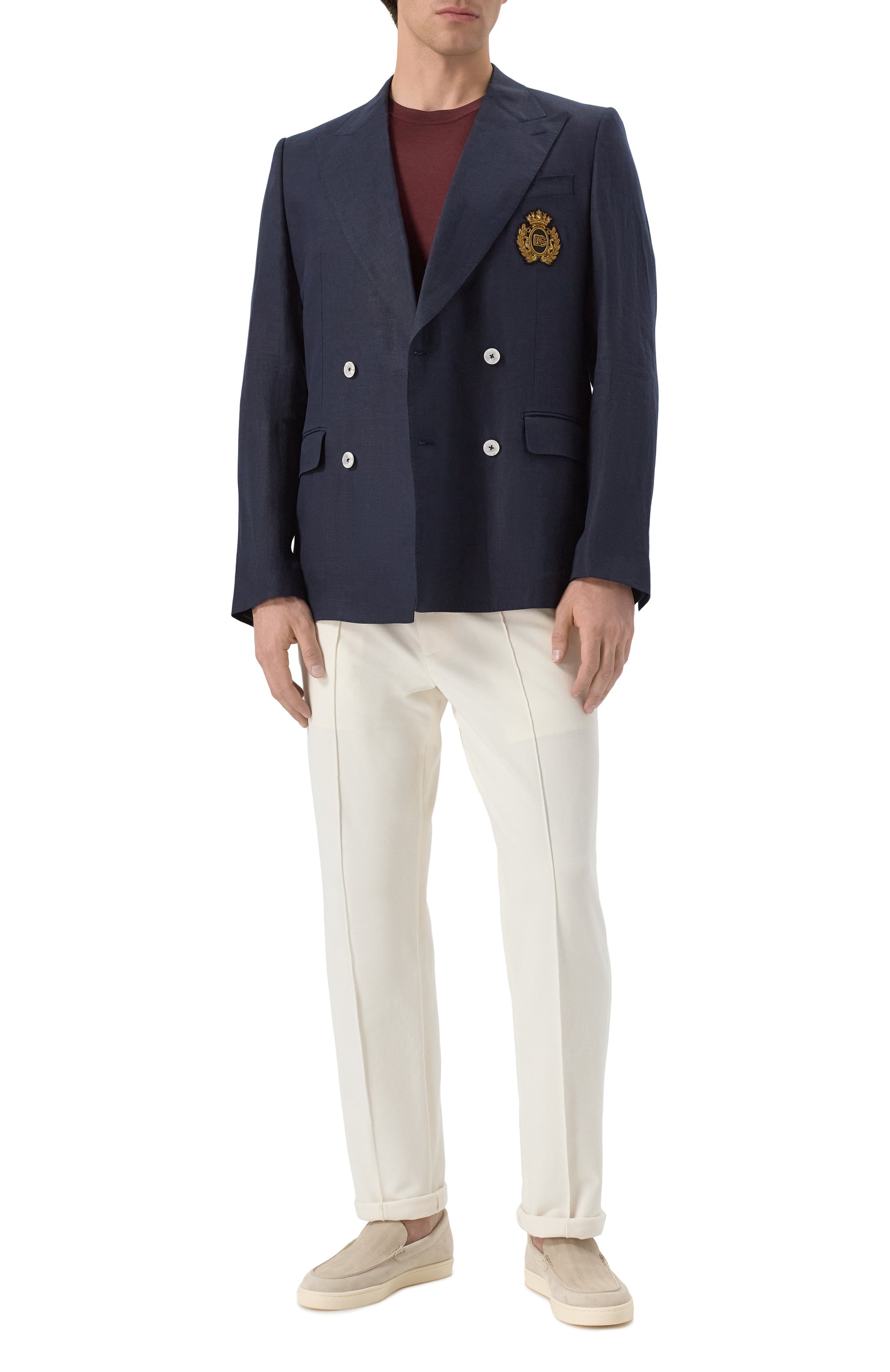 Замшевые лоферы BRUNELLO CUCINELLI, арт. MZUHVSN335, фото 2