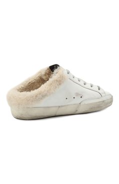 Кожаные кеды sabot GOLDEN GOOSE DELUXE BRAND, арт. GWF00110.F002306, фото 1