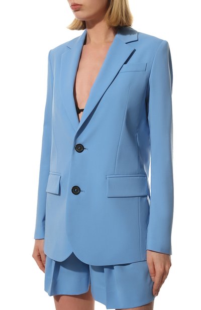 Жакет DSQUARED2 голубого цвета по цене 117500 руб., арт. S75BN0805/S54411, фото 3 Жакет DSQUARED2, арт. S75BN0805/S54411, фото 3
