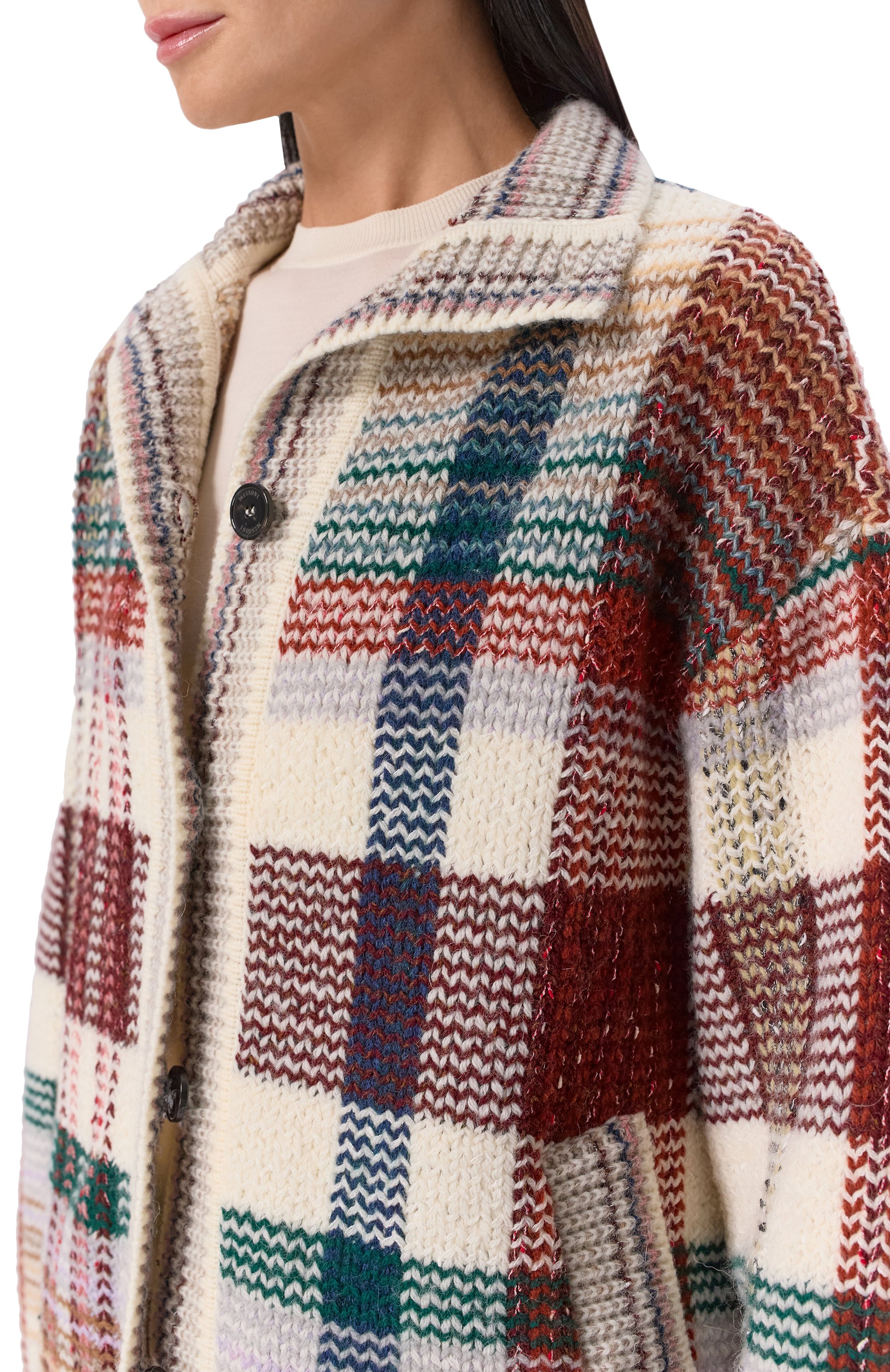 Шерстяной кардиган MISSONI, арт. DS25WM1C/BC005L, фото 5