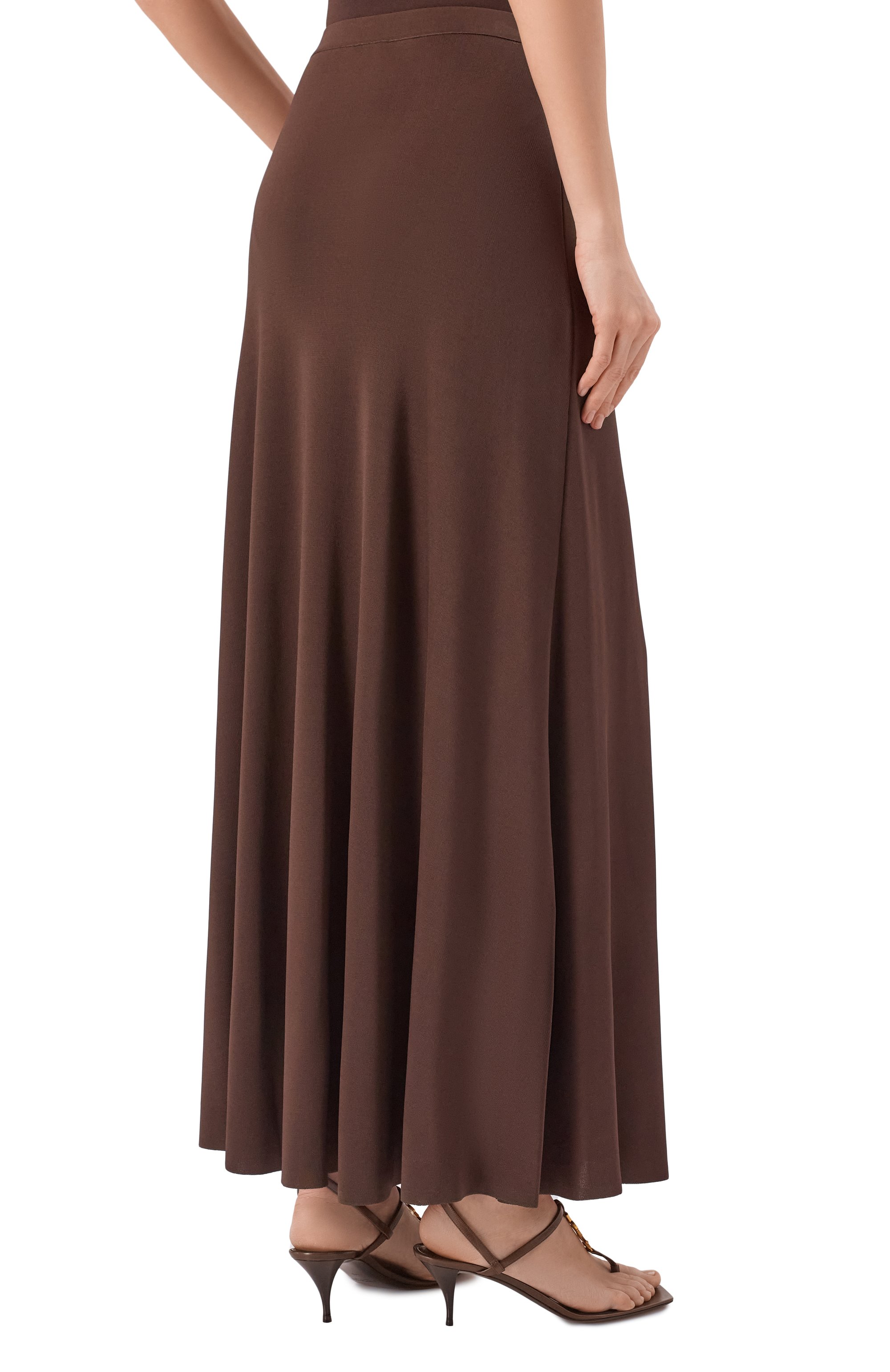 Юбка из вискозы SAINT LAURENT, арт. 861810/Y77JF, фото 4