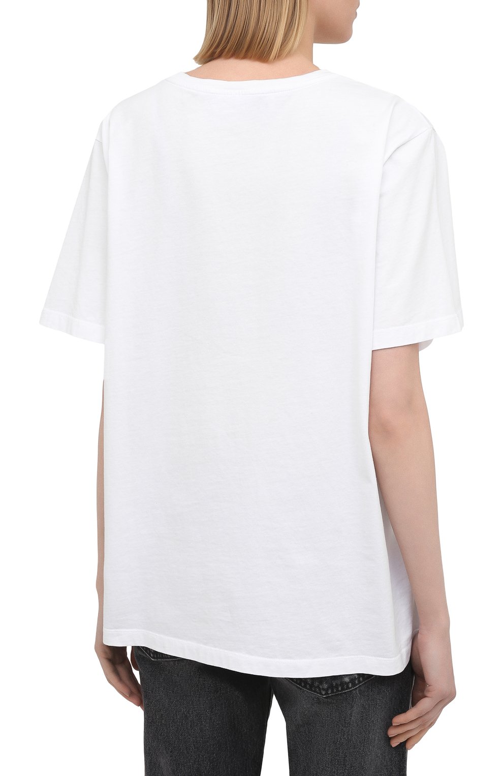 Хлопковая футболка GOLDEN GOOSE DELUXE BRAND, арт. GWP00803.P000187, фото 4