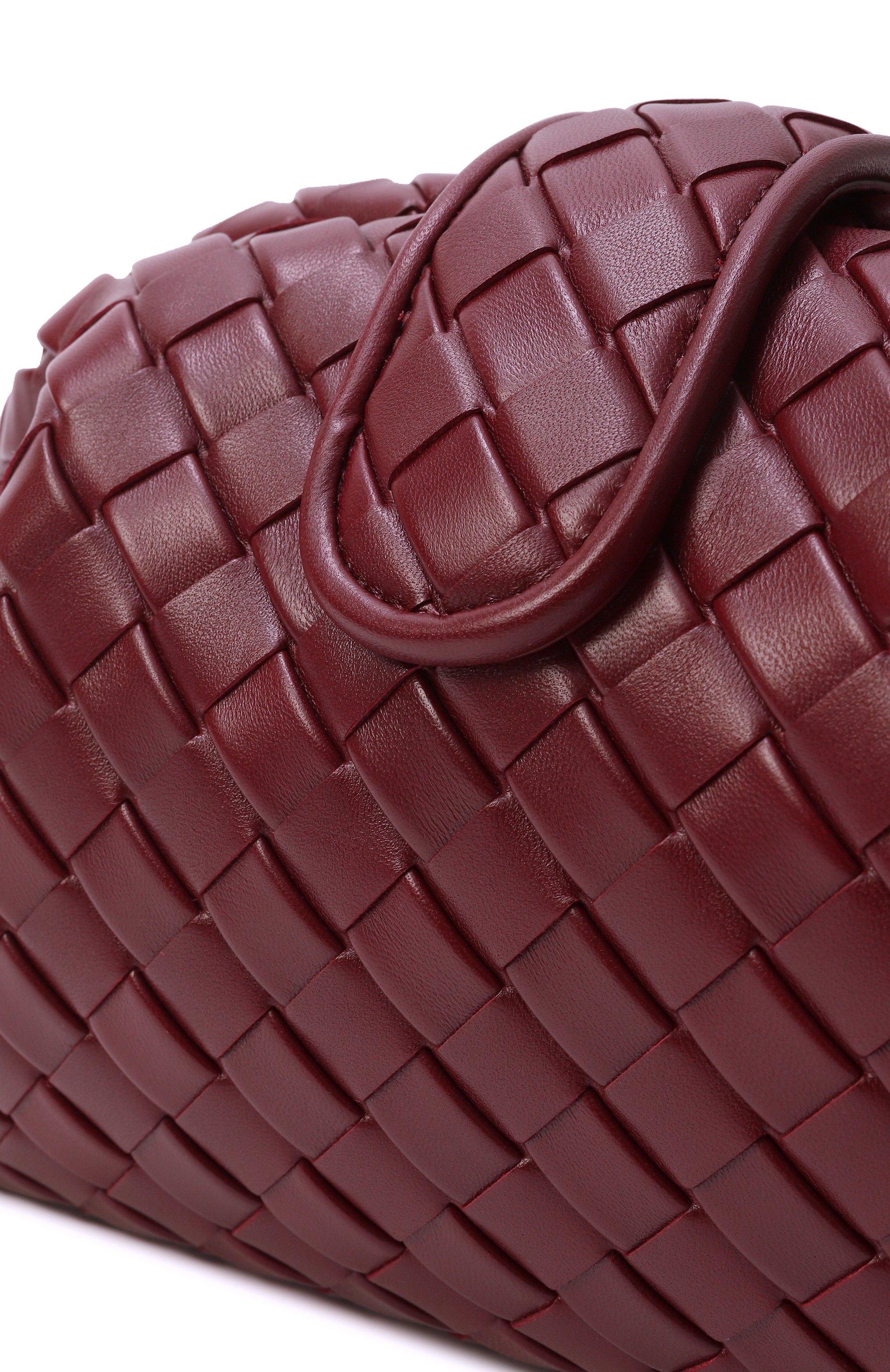 Сумка lauren 1980 BOTTEGA VENETA бордового цвета по цене 512000 руб., арт. 785807/V40Z1, фото 3 Сумка lauren 1980 BOTTEGA VENETA, арт. 785807/V40Z1, фото 3