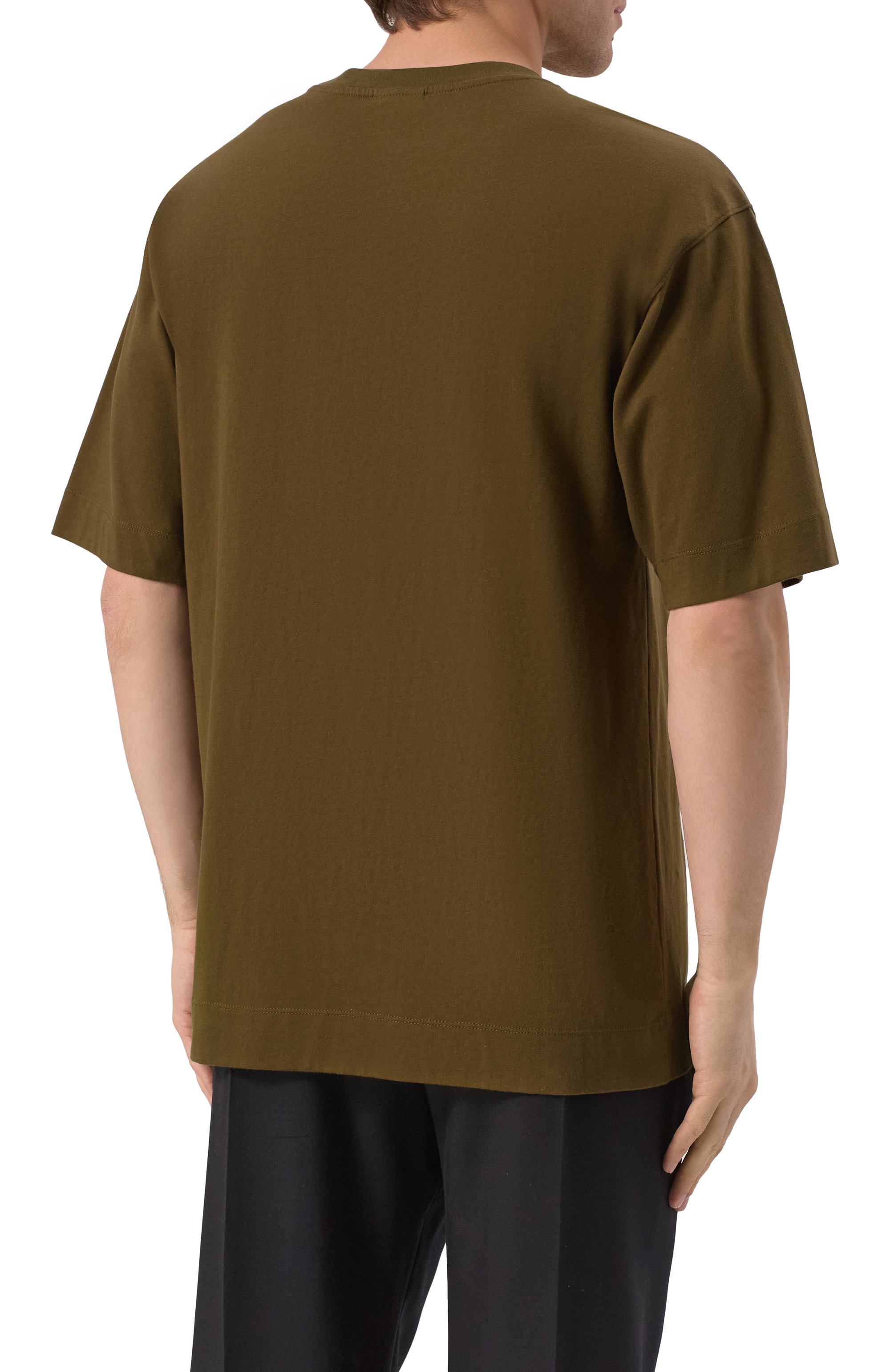 Хлопковая футболка DRIES VAN NOTEN, арт. 251-021111-1603, фото 4