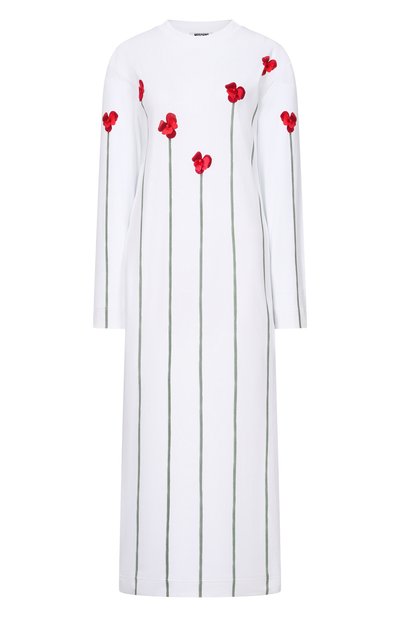 Женское хлопковое платье MOSCHINO, арт. A0452/0442