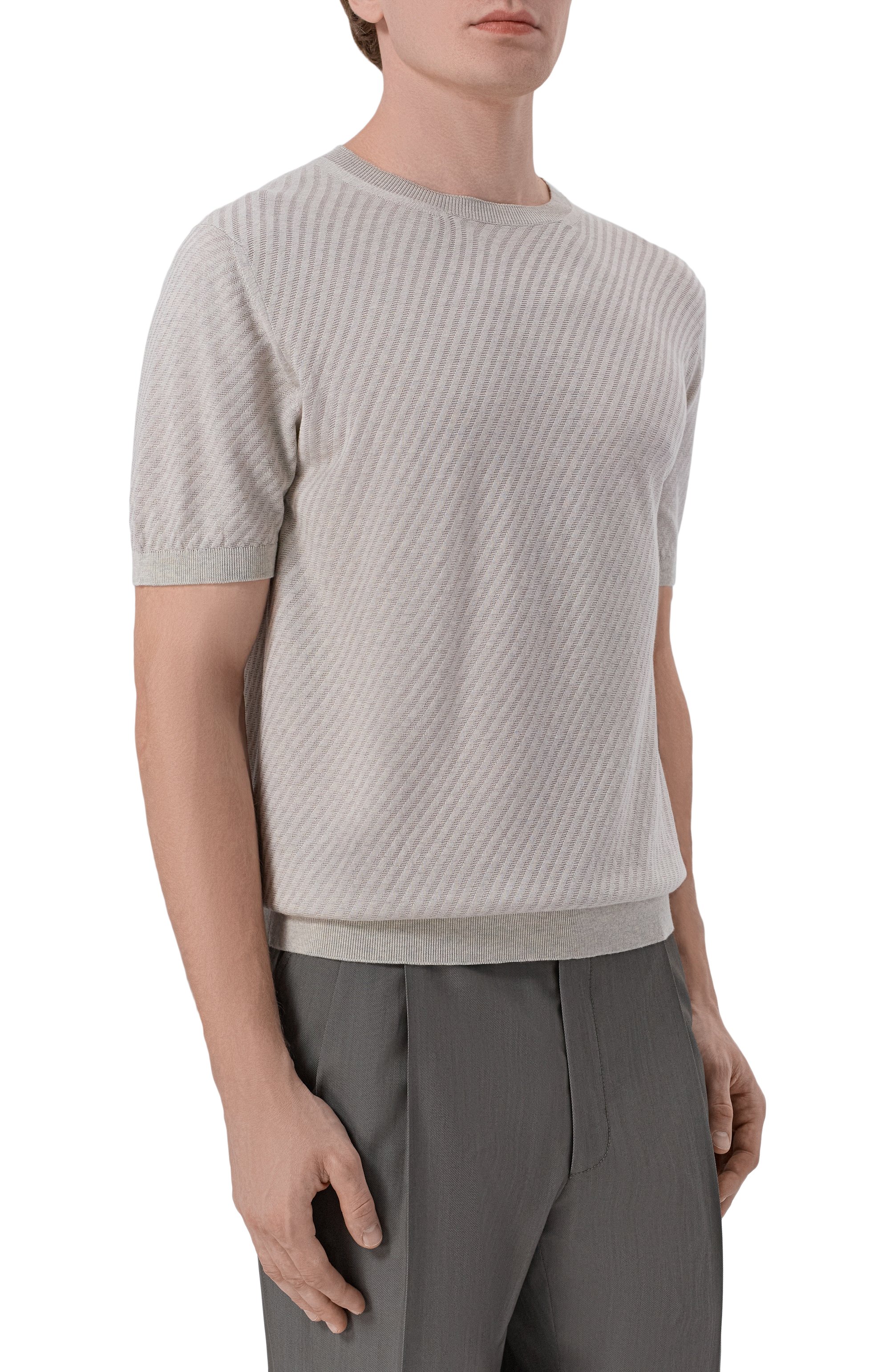 Джемпер из хлопка и шелка CORNELIANI, арт. 27M518/2725144, фото 3