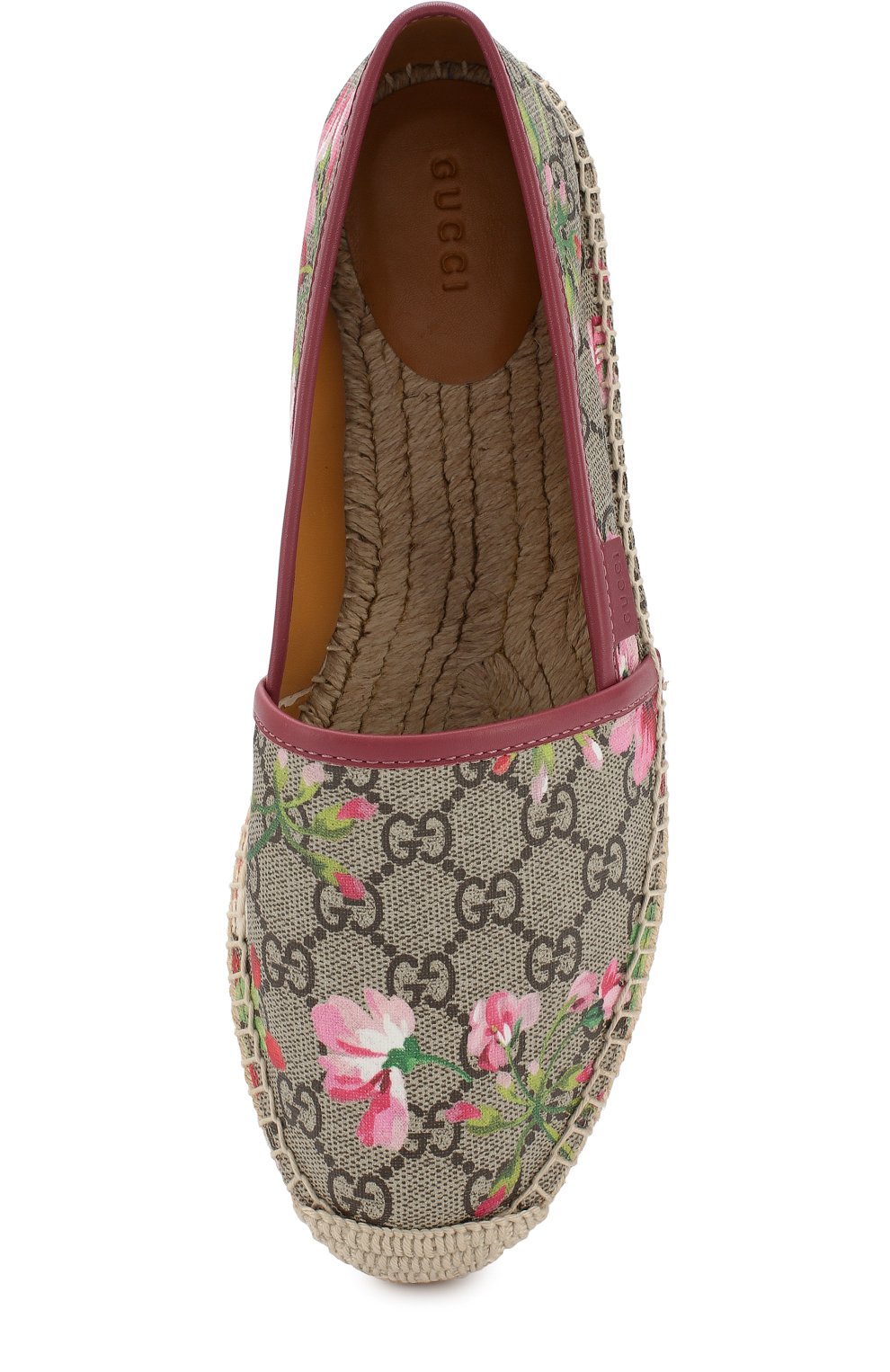 Текстильные эспадрильи gg blooms supreme GUCCI разноцветного цвета по цене 39150 руб., арт. 427110/KU230, фото 5 Текстильные эспадрильи gg blooms supreme GUCCI, арт. 427110/KU230, фото 5