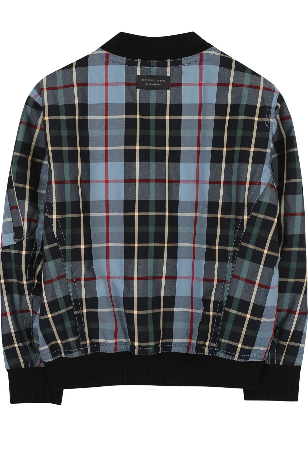 Хлопковая куртка-бомбер с принтом BURBERRY, арт. 4063393, фото 2