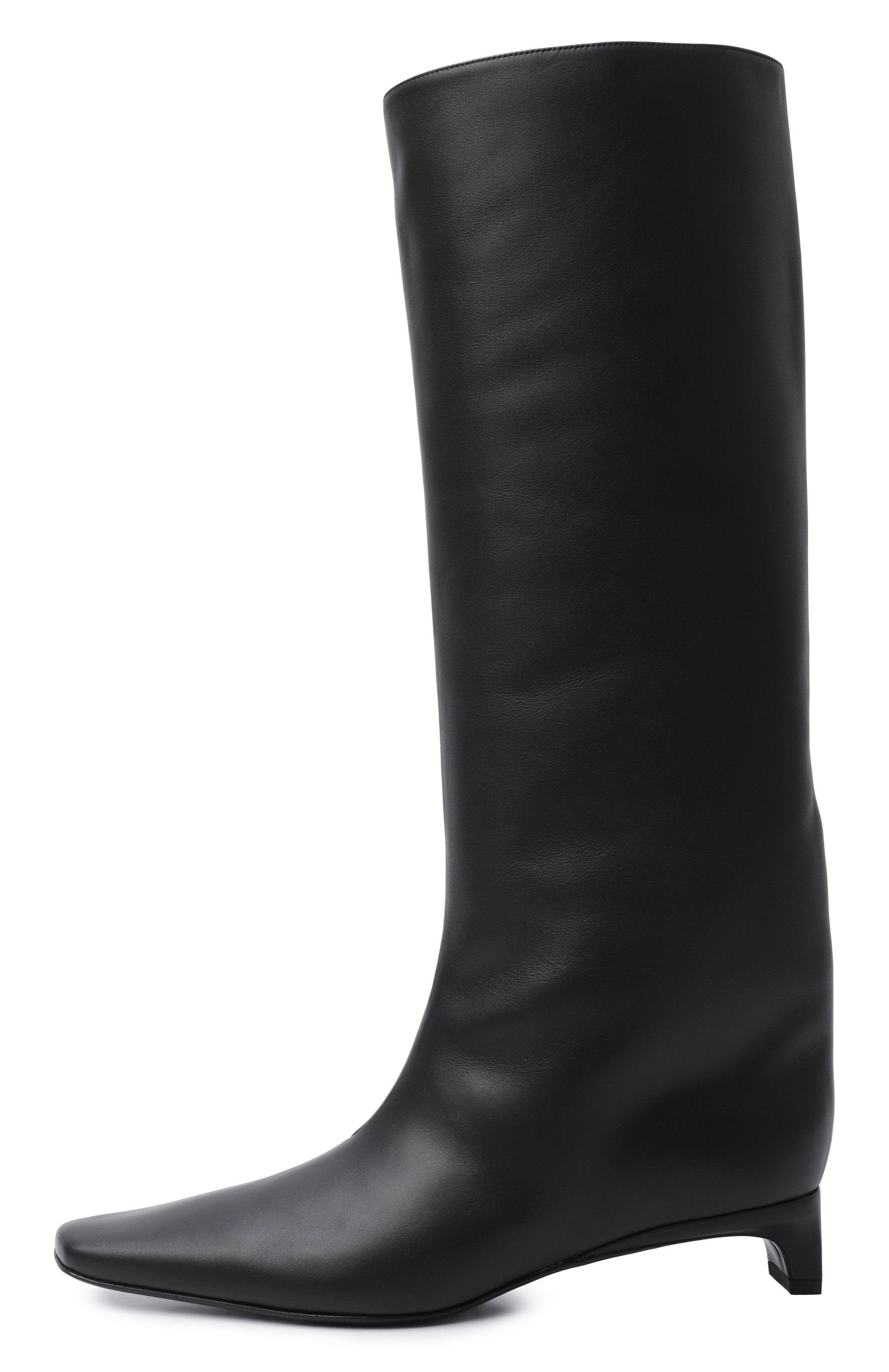 Кожаные сапоги haven 35 LOULOU DE SAISON черного цвета по цене 109500 руб., арт. HAVEN, фото 4 Кожаные сапоги haven 35 LOULOU DE SAISON, арт. HAVEN, фото 4