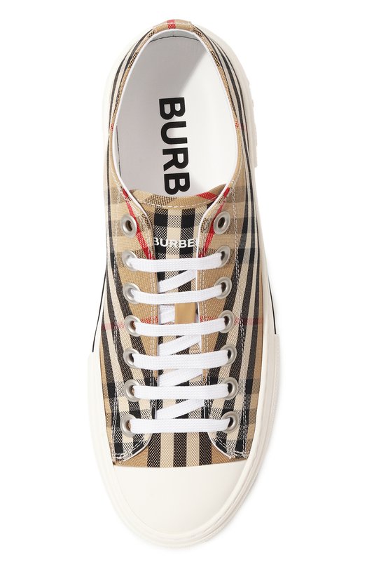 Текстильные кеды Jack Burberry 8050506 Бежевый  8050506 Фото 6