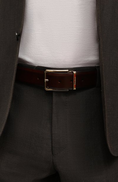 Кожаный ремень SANTONI, арт. CM35VS003B90HSC1M40, фото 2