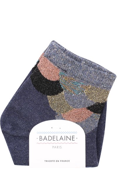 Женские носки с металлизированной нитью BADELAINE PARIS, арт. MERMAID