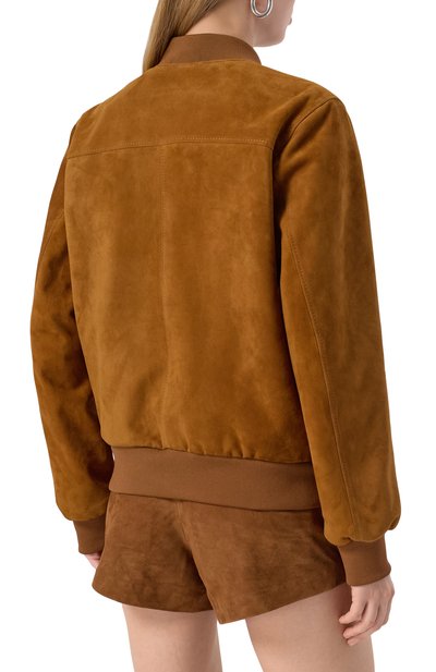 Замшевый бомбер MASLOV, арт. SMB01, фото 4