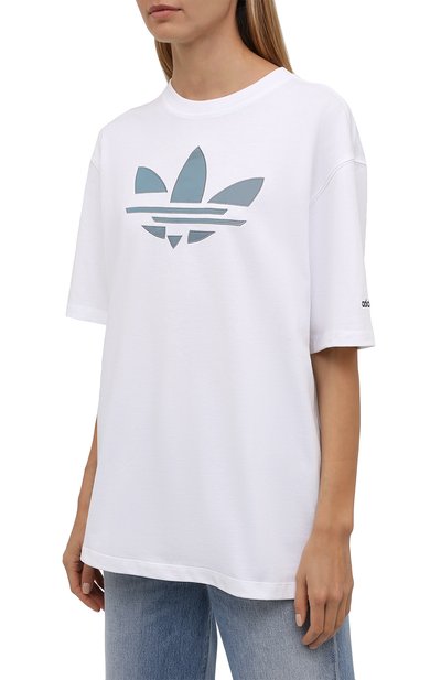 Хлопковая футболка ADIDAS ORIGINALS, арт. H35894, фото 3