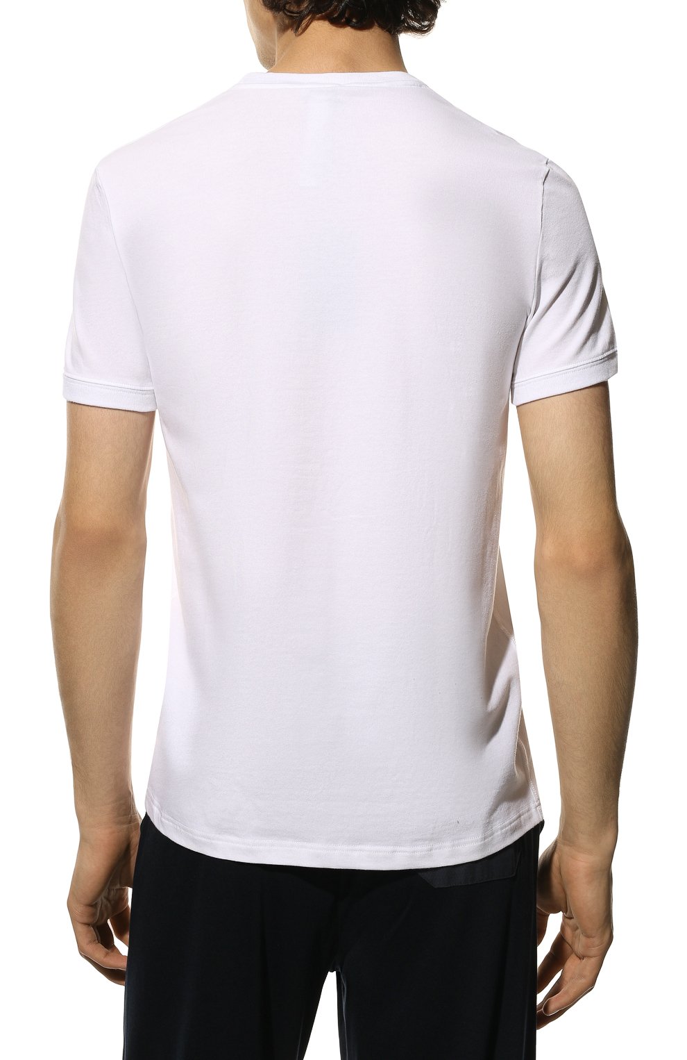 Хлопковая футболка DOLCE & GABBANA, арт. 0121/N8A03J/00020, фото 4