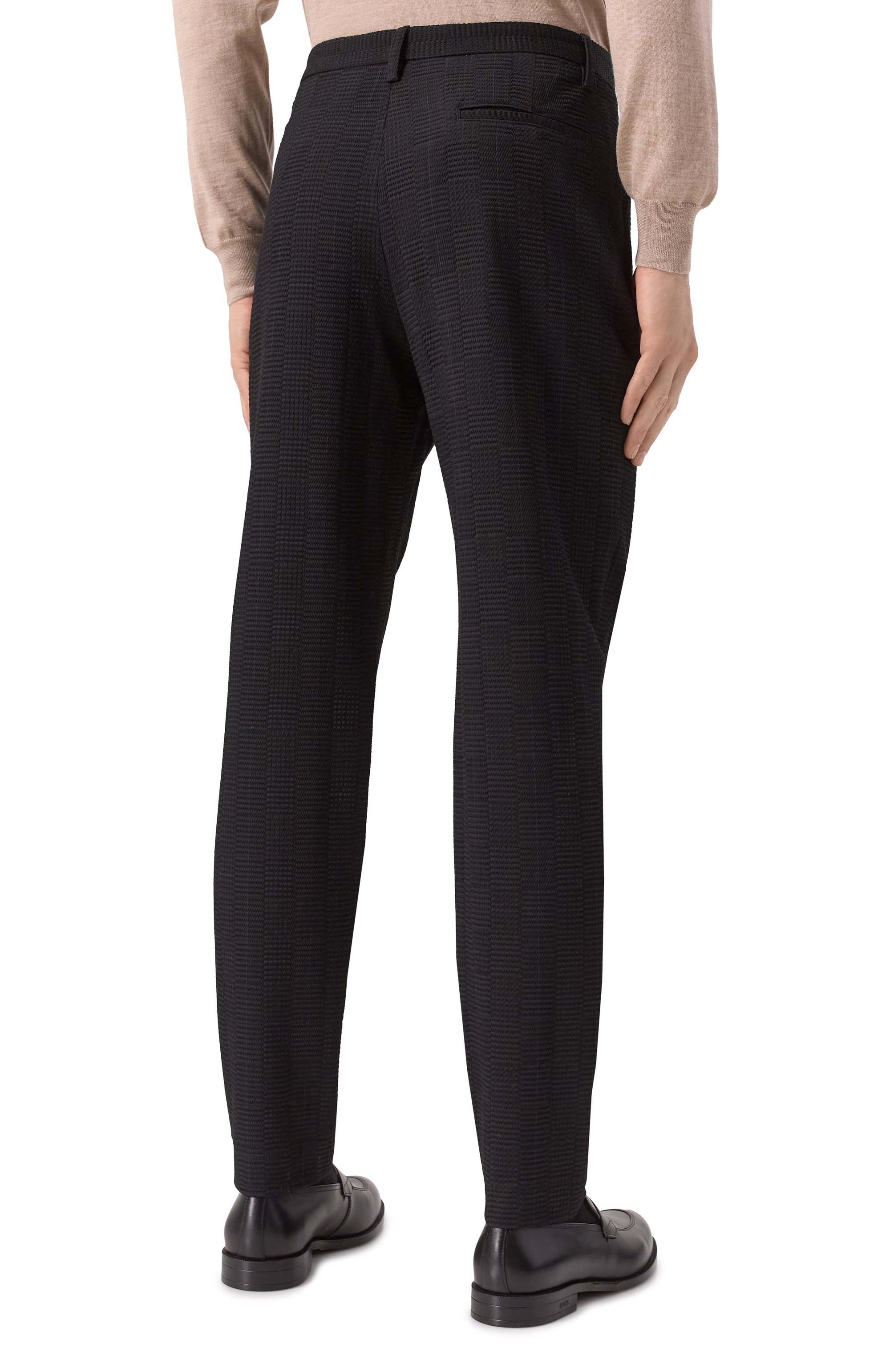 Шерстяные брюки EMPORIO ARMANI, арт. EM000158/AF14072, фото 4