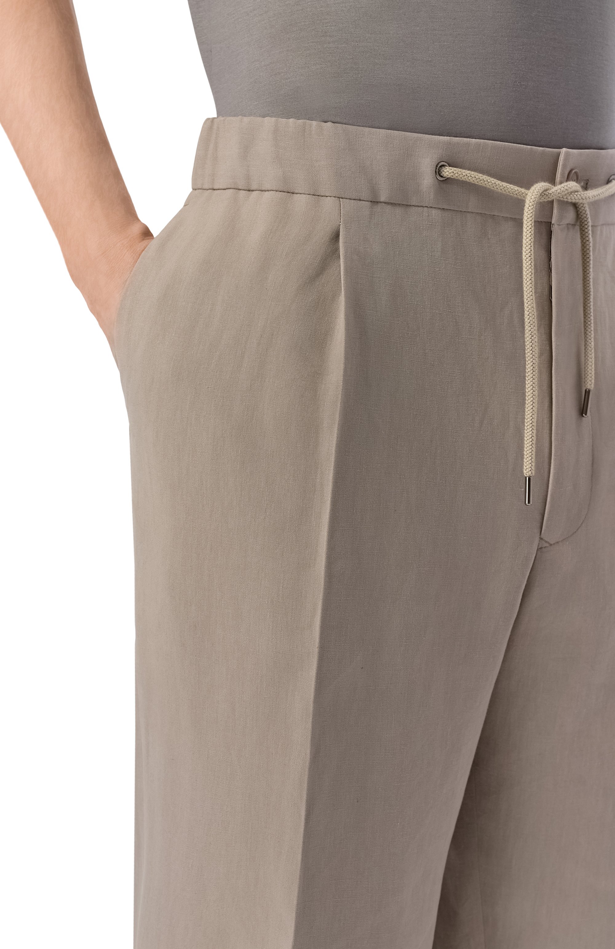 Льняные брюки GIORGIO ARMANI, арт. GM001625/TE10954, фото 5