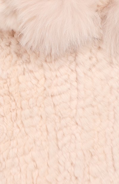 Пончо из кролика YVES SALOMON ENFANT, арт. 20WEC321XXKREX/12-14, фото 3